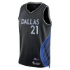 Muške NBA Dres Dallas Mavericks Daniel Gafford Nike 2025-26 City Edition Crno Swingman